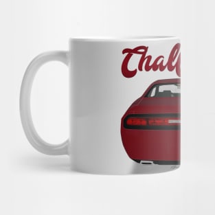 Challenger Srt-8 Bordeux Back Mug